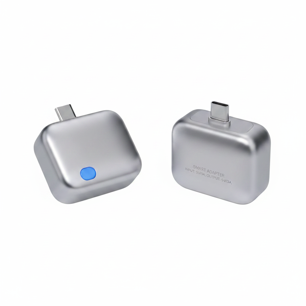 Adaptador de Carga Inteligente USB-C – Desconexión Automática y Protector de Batería