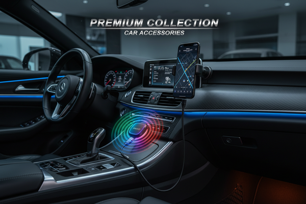 Cargador de Auto 7 en 1 – 180W, Cables Retráctiles PD/QC 3.0 y Pantalla LED