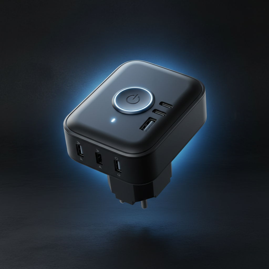 Enchufe USB Dark